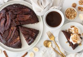Resep Bananas Foster Brownies