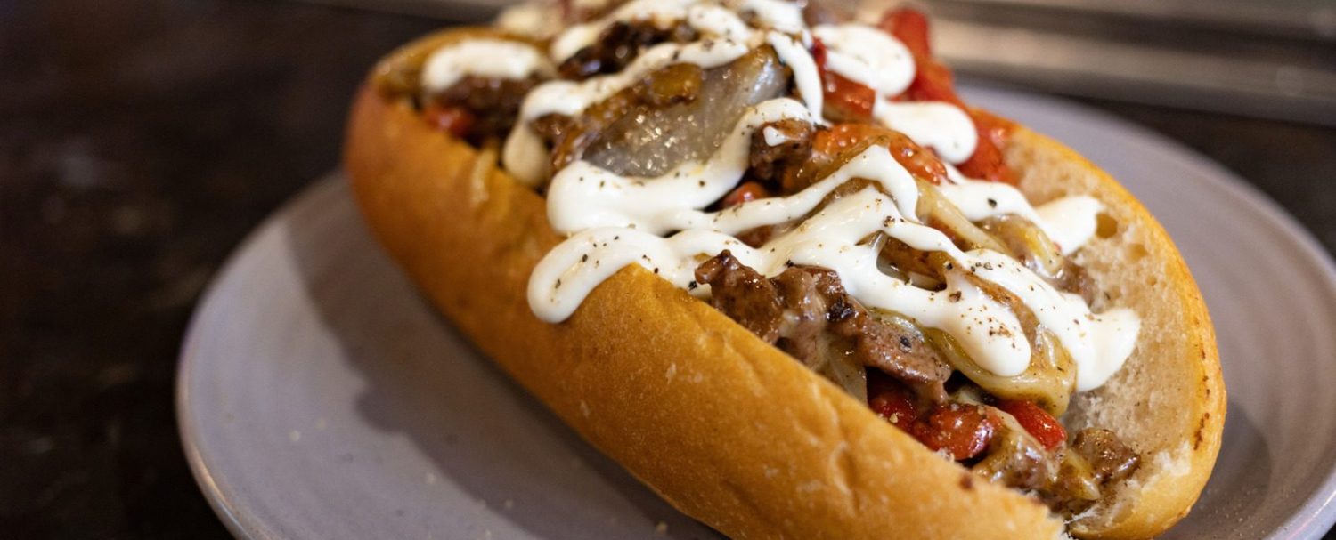 Untuk Steak Keju Philly Tradisional